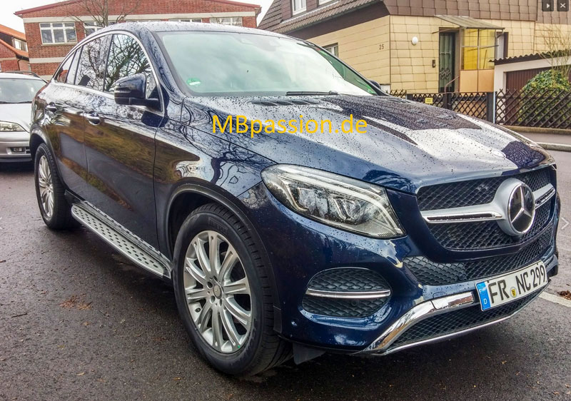 2016 Mercedes-Benz GLE Coupe. Шпионское фото