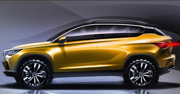 2016 GAC GS4 (предварительное изображение)