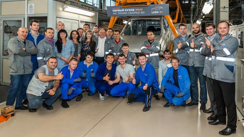 АВТОВАЗ, линия сборки Lada Xray