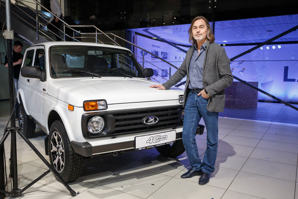 Никас Сафронов и Lada 4x4 40 Anniversary
