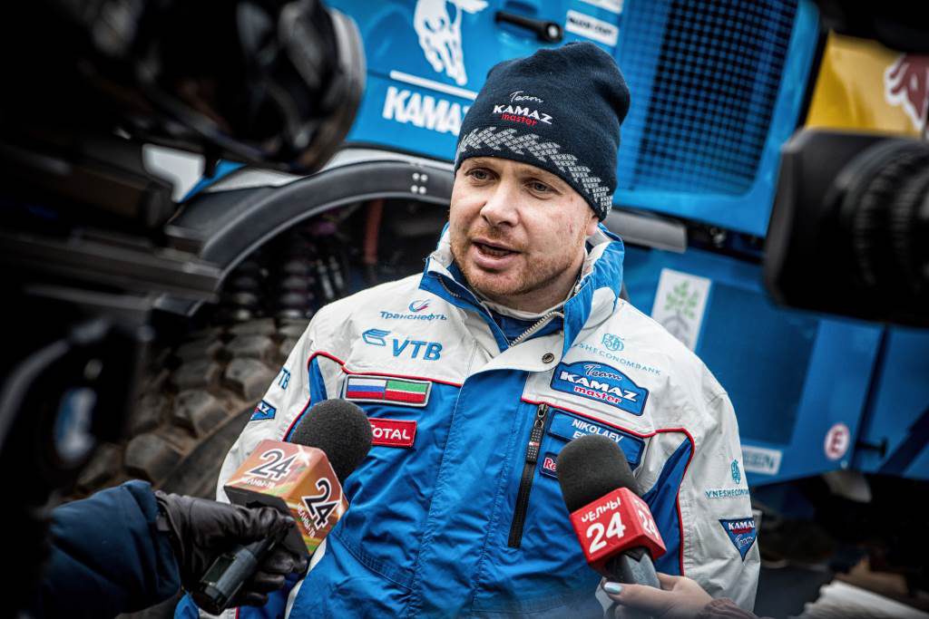 Эдуард Николаев, победитель ралли-марафона "Дакар-2017"