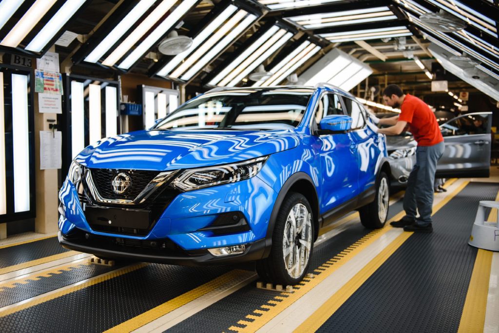 Завод Nissan Motor в Санкт-Петербурге. Производство 2019 Nissan Qashqai