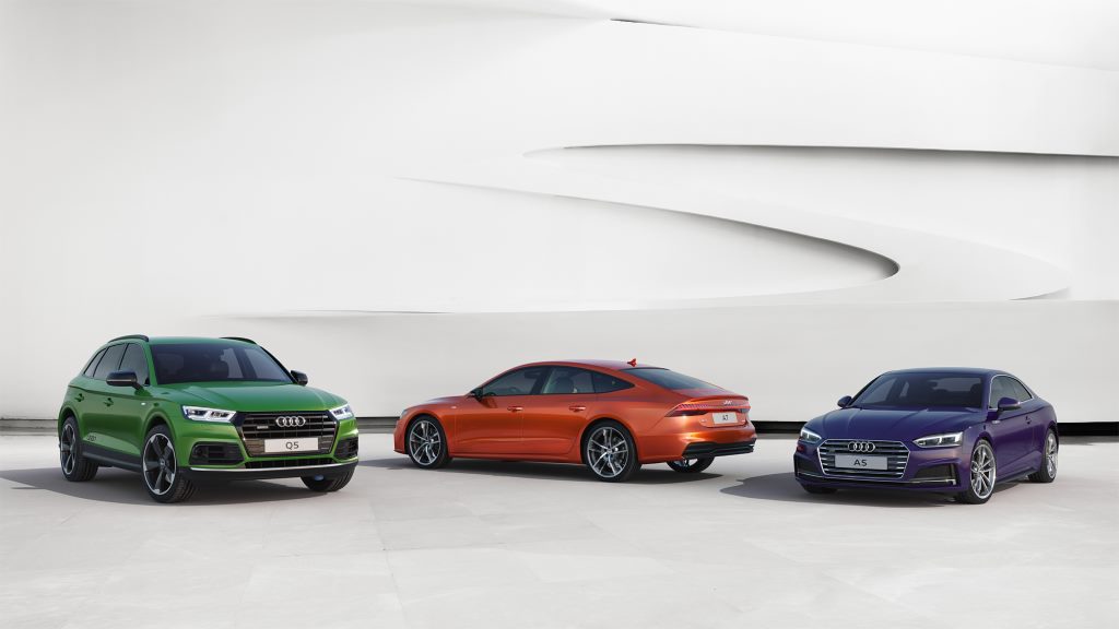 Audi A7 Sportback, Audi A5 Coupe и Audi Q5 в эксклюзивной версии Exclusive Edition.
