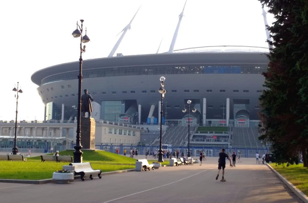 Газпром-Арена. Санкт-Петербург. Июнь, 2019