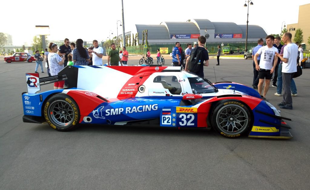 Спортпрототип BR01 Nissan. Фестиваль скорости. Санкт-Петербург. Июнь, 2019
