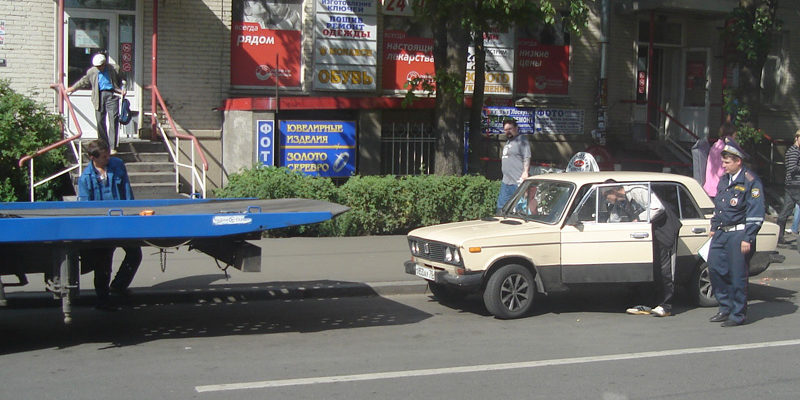 эвакуация автомобиля