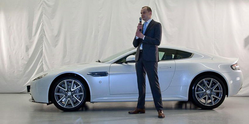 Презентация Aston Martin V8 Vantage S
