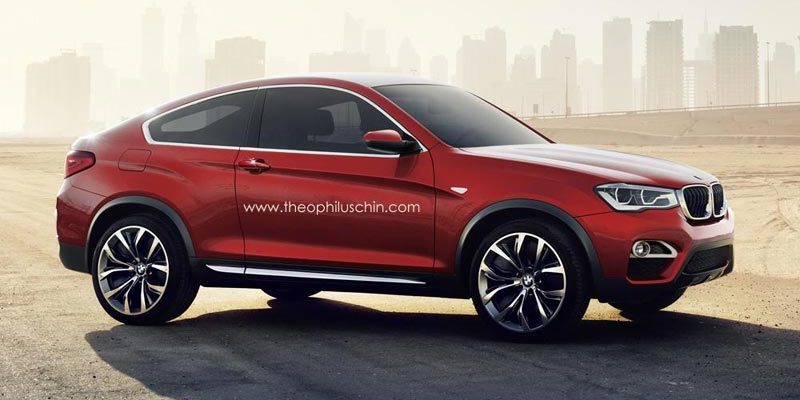 BMW X4, любительский дизайн