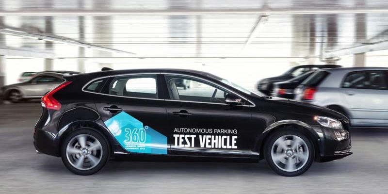 Автономный парковщик Volvo