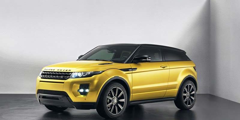 Range Rover Evoque Sicilian Yellow Limited Edition