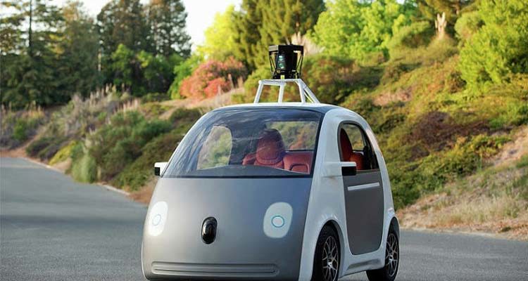 Самоуправляемый прототип автомобиля Google