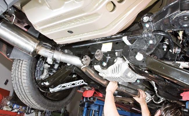 Выхлопная система автомобиля