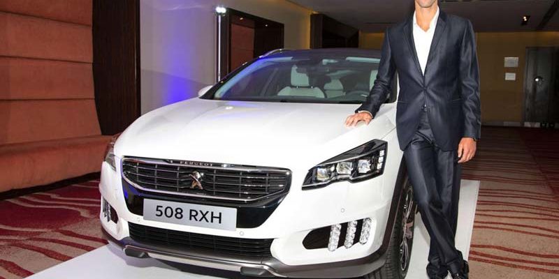 2015 Peugeot 508, Новак Джокович