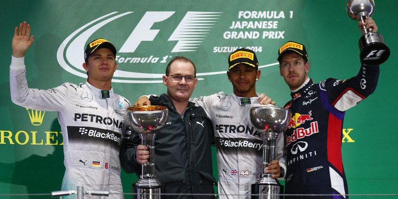 Формула-1. Гран-при Японии. Подиум
