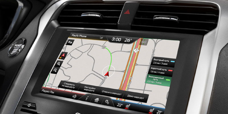 Мультимедийная система Ford SYNC 2 с навигатором