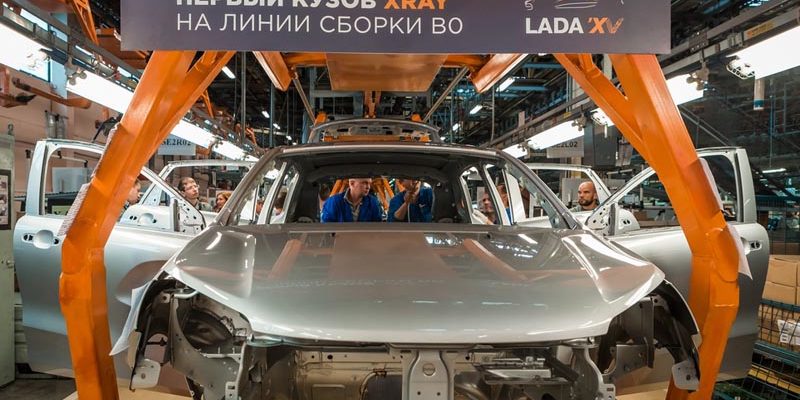 АВТОВАЗ, линия сборки Lada Xray