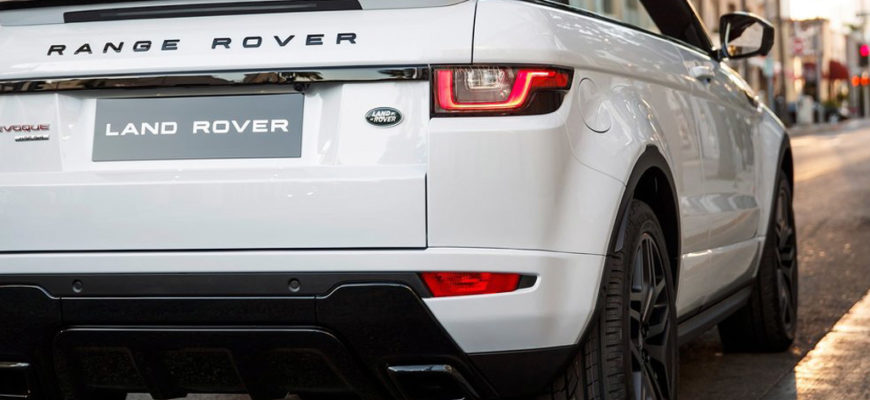 2017 Range Rover Evoque Convertible