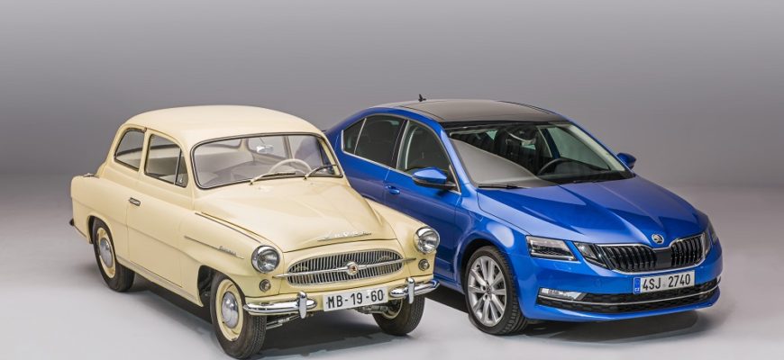 Skoda Octavia отмечает 60-летний юбилей