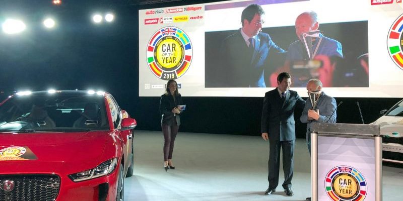 Jaguar I-Pace - автомобиль года в Европе - 2019