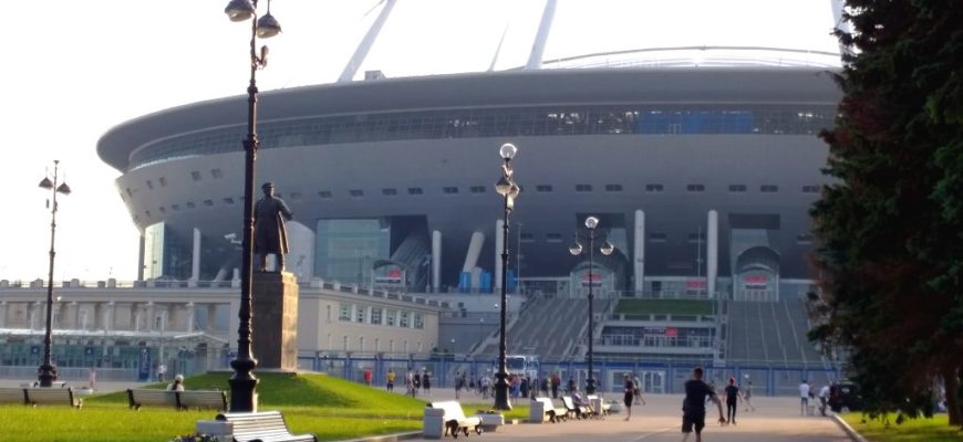 Газпром-Арена. Санкт-Петербург. Июнь, 2019