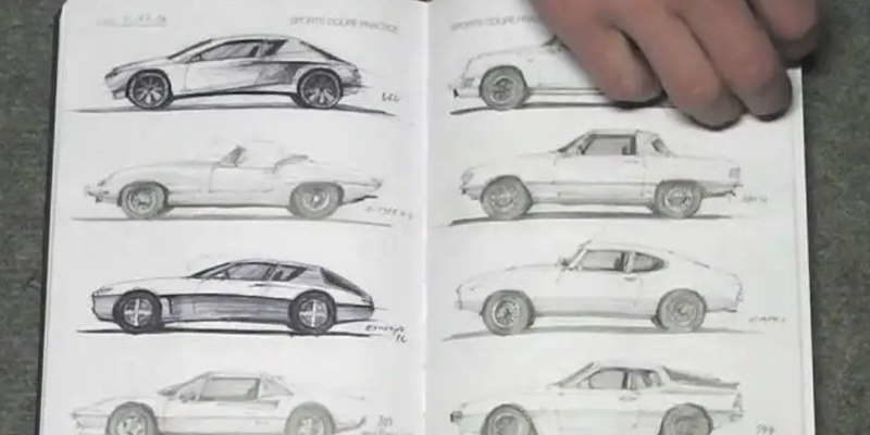 I draw cars, книга по автодизайну