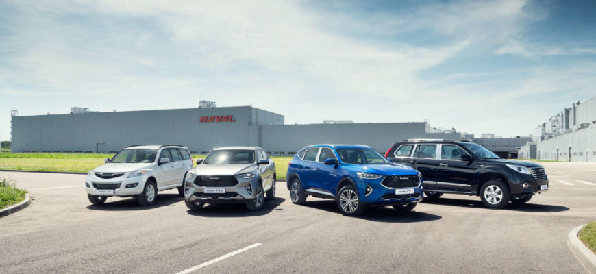 Завод Haval, автомобили Haval