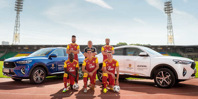 Haval - спонсор ФК "Арсенал"