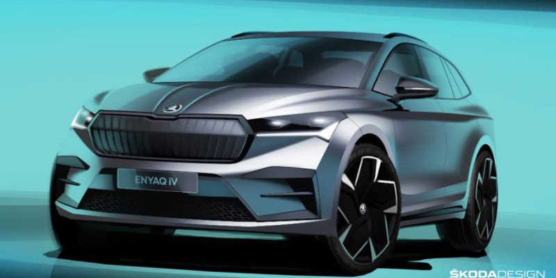 Skoda Enyaq iV. Предварительное изображение