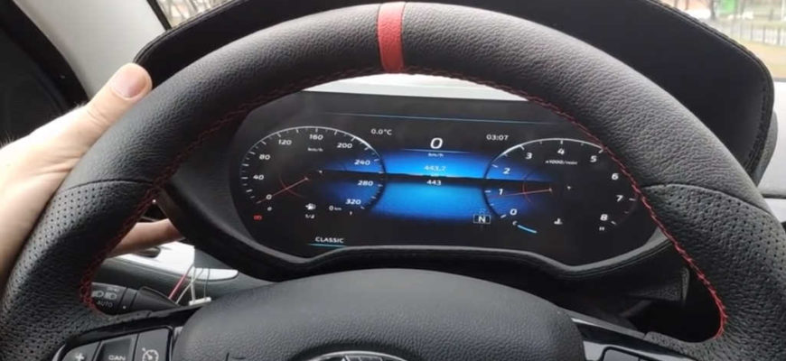 Цифровая приборная панель для Lada Vesta от компании CMGAISD