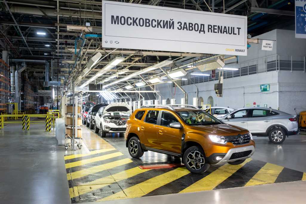 Производство Renault Duster 2021 на заводе Renault Россия в Москве