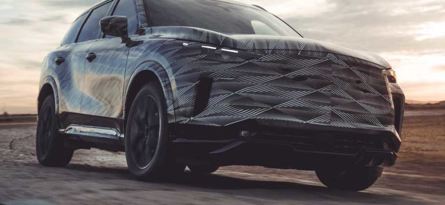 2022 Infiniti QX60 (предварительное изображение)