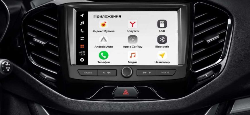 Мультимедийная система Lada EnjoY Pro