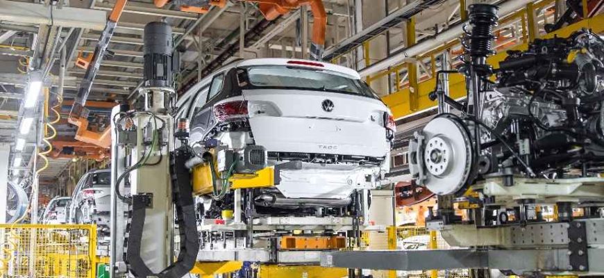 Производство Volkswagen Taos на заводе "Группы ГАЗ" в Нижнем Новгороде