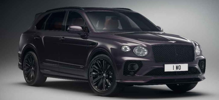Bentley Bentayga Speed Russian Heritage