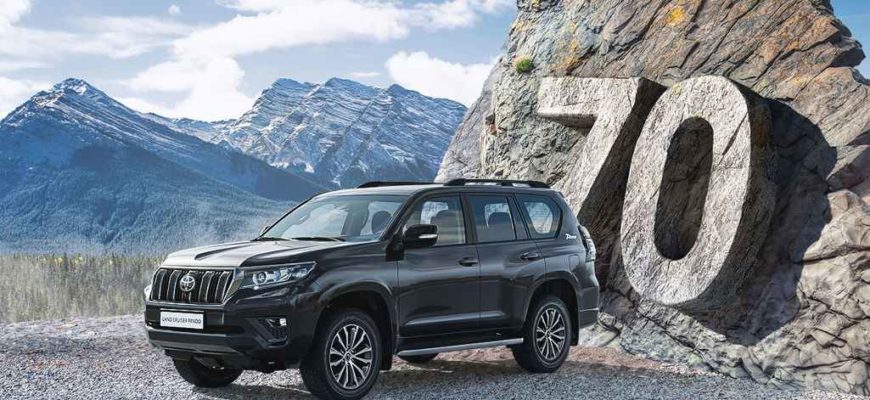 Toyota Land Cruiser Prado 70 th Anniversary