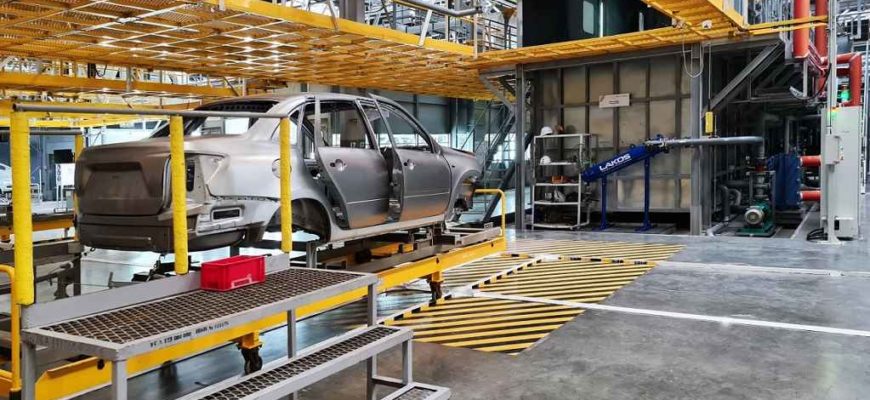 Завод «СарыаркаАвтоПром» в г. Костанай (Республика Казахстан)