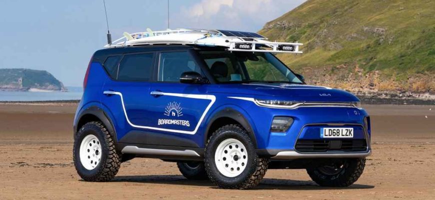 Kia Soul EV Boardmasters Edition