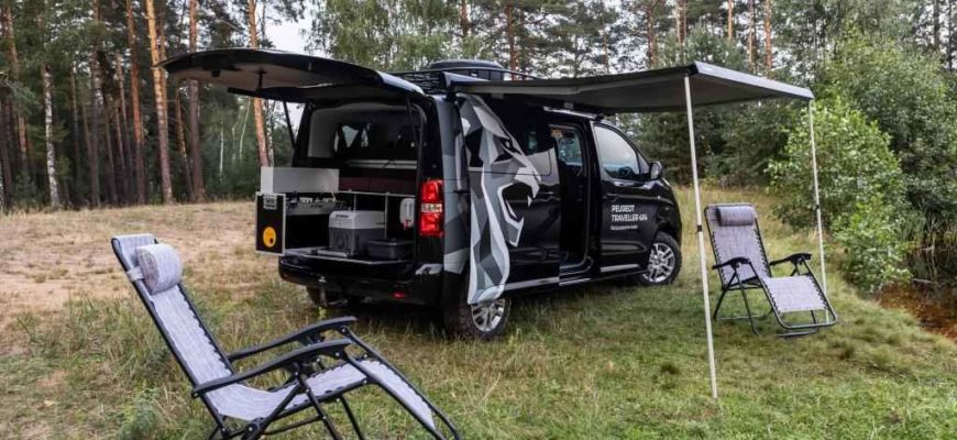 2021 Peugeot Traveller 4x4 для охотников и рыболовов
