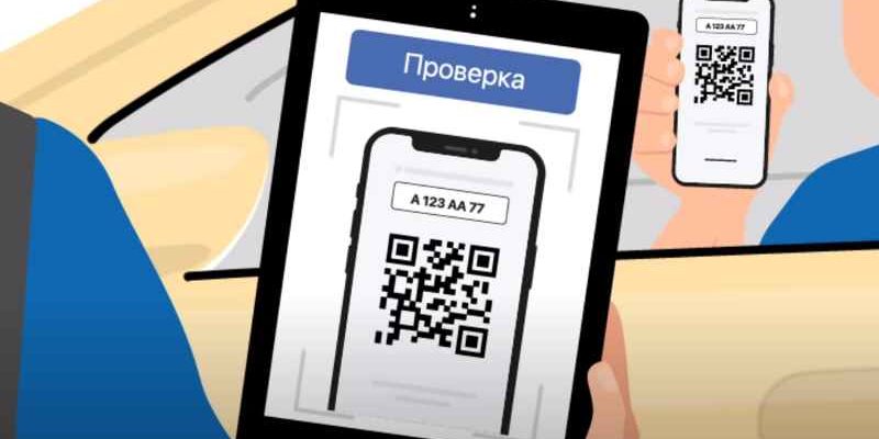 Портал Госуслуги. Проверка документов водителя по QR-коду