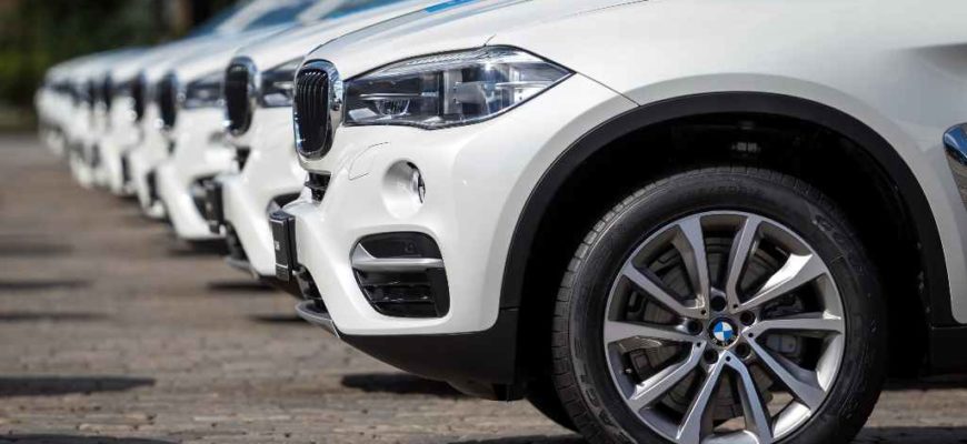 Автомобили BMW для российских олимпийцев