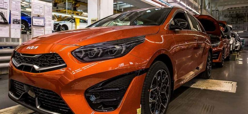 Производство Kia Ceed 2022 на заводе "Автотор" в Калининграде