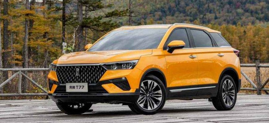 2021 FAW Bestune T77