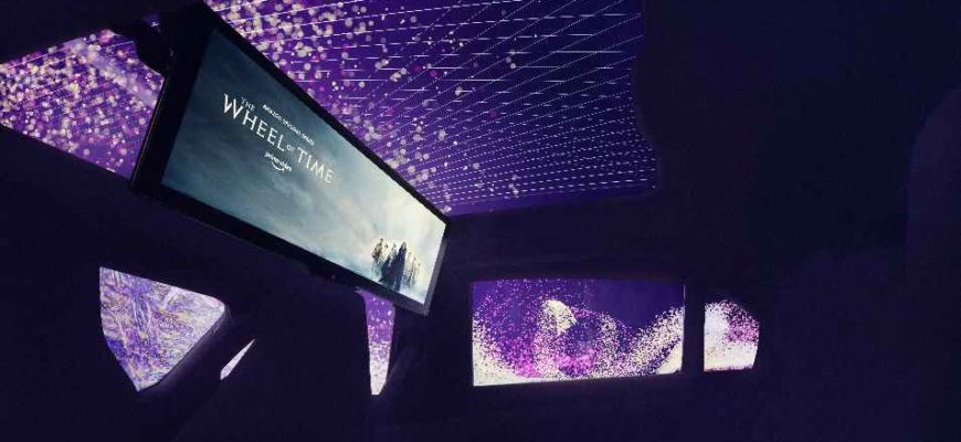 Технология BMW Theatre Screen на CES-2022 в Лас-Вегасе