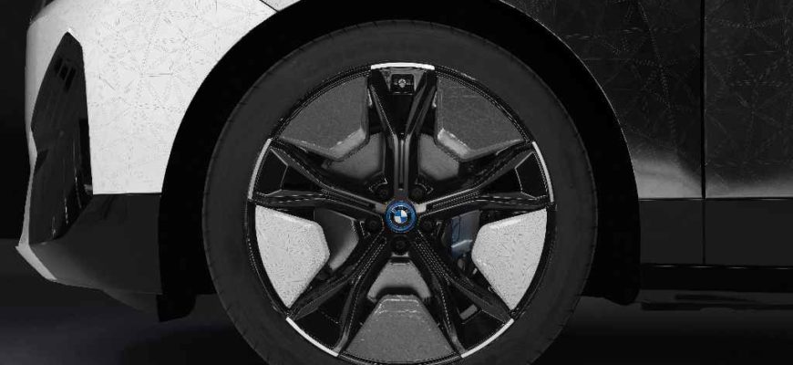 BMW iX Flow с технологией E Ink