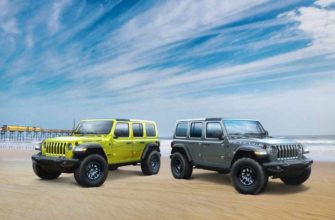 2022 Jeep Wrangler High Tide и 2022 Jeep Wrangler High Tide Jeep Beach