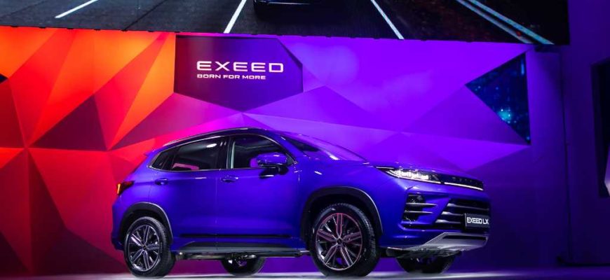 2022 Exeed LX. Российская премьера