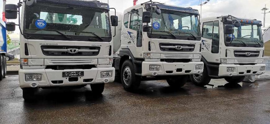 Грузовики Daewoo Trucks на выставке «CTT Expo 2022»