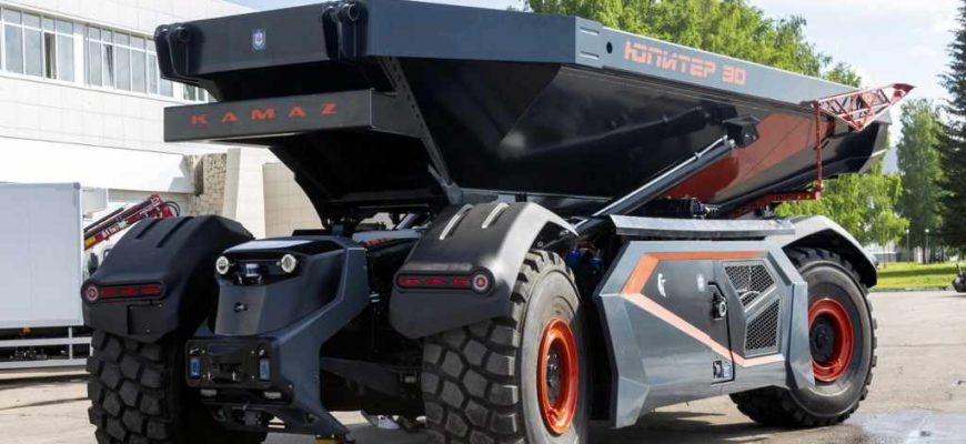 Беспилотный КамАЗ-6559 "Юпитер 30"