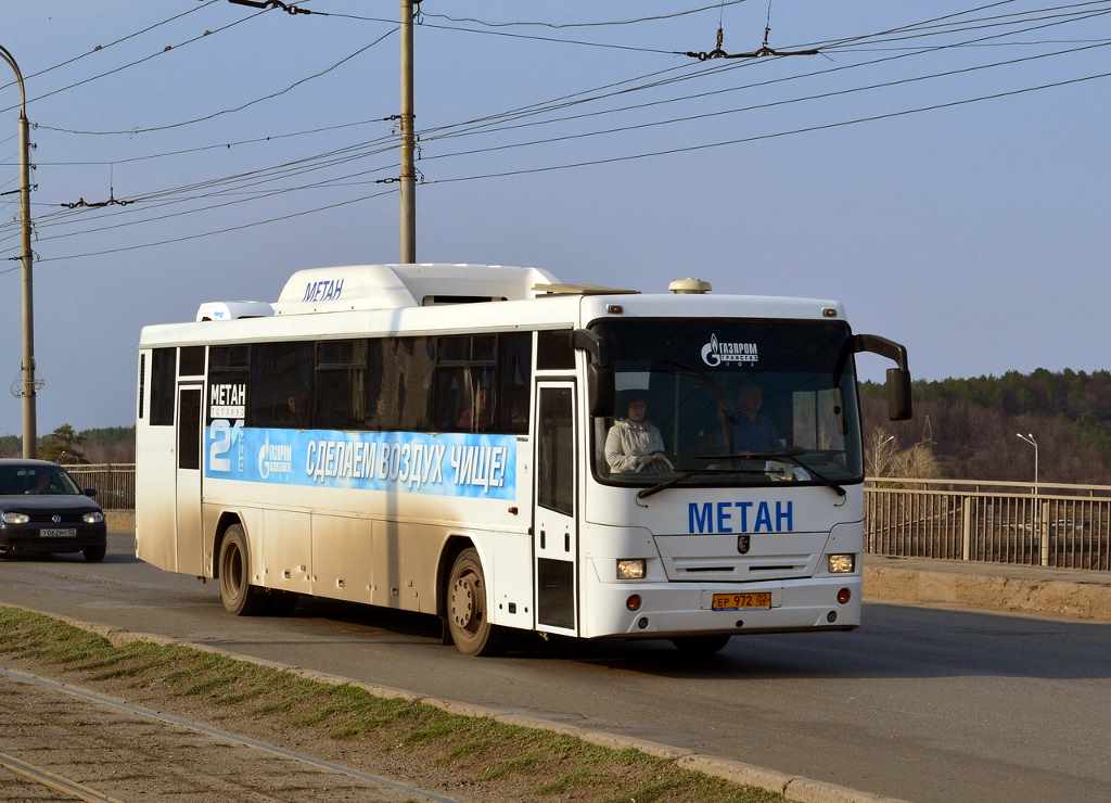 Автобус, работающий на газе (метане)