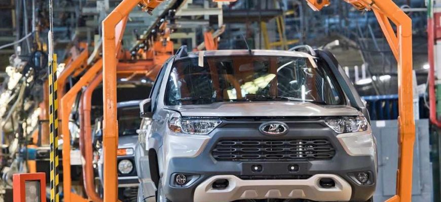 Производство Lada Niva Travel 2022 на Волжском автозаводе